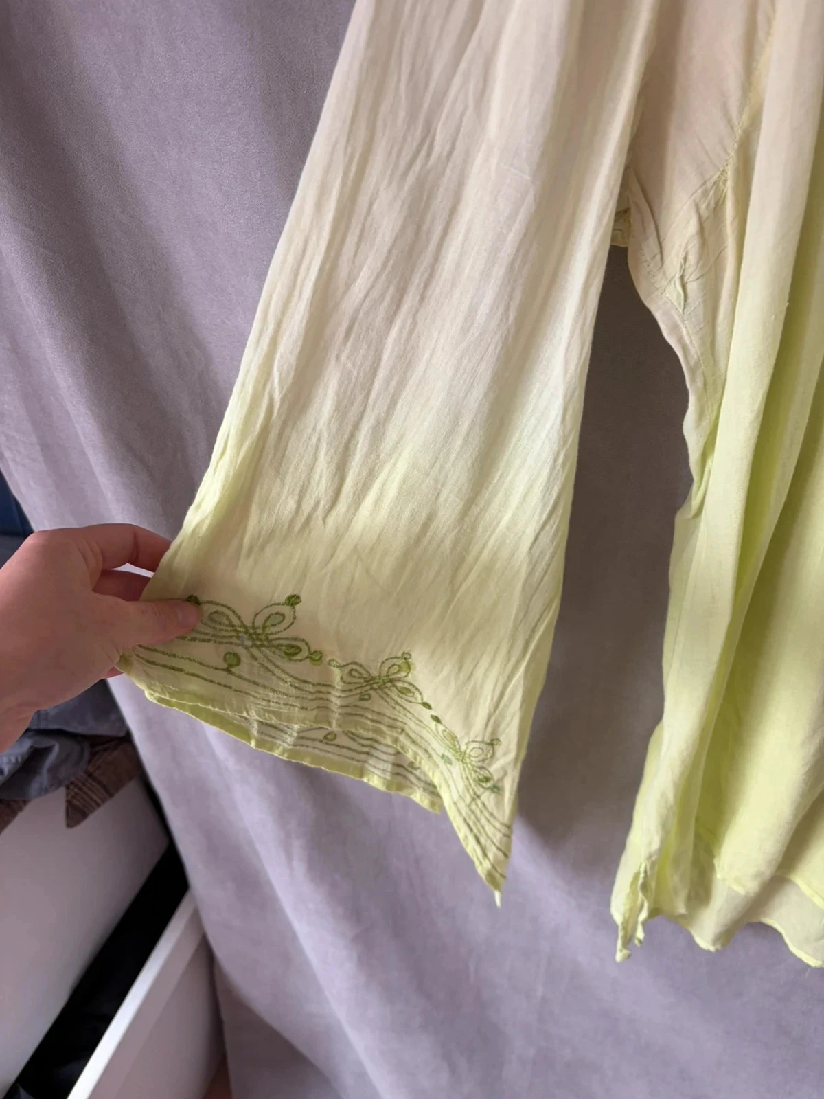 Blusa grado de verde talla 4 – photo 3